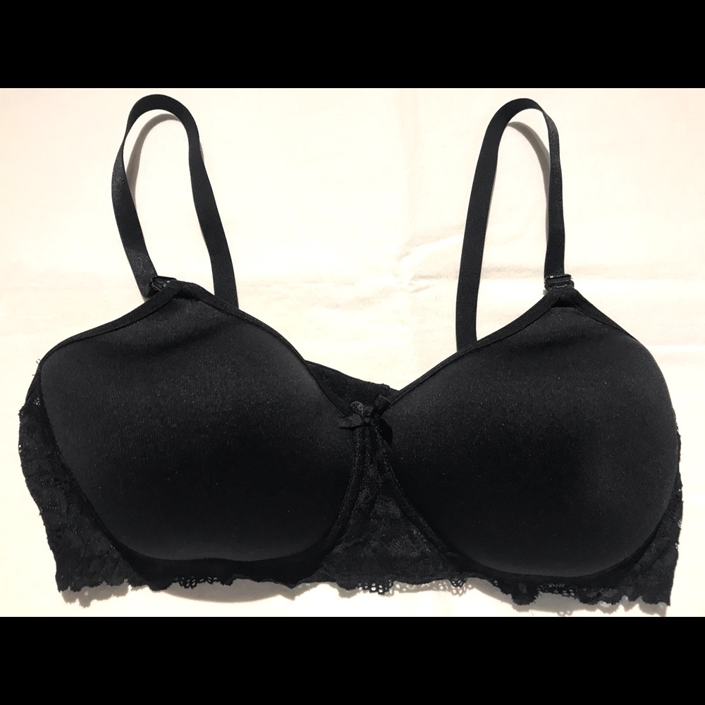 Belabumbum maternity nursing bra 36B/C black